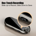 Famue Keychain Voice Recorder: Professional Noise Reduction, Voice-Activated, Compact, Portable, Auto-Save, Scheduled, Lawyers. 