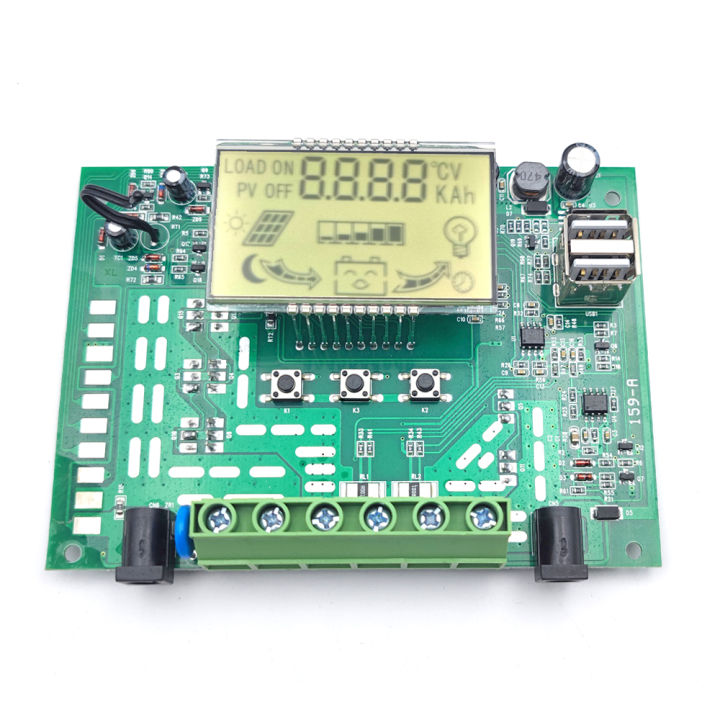 Solar Charge Controller MPPT 30A 40A 50A 60A 80A 100A LCD Display 12V ...