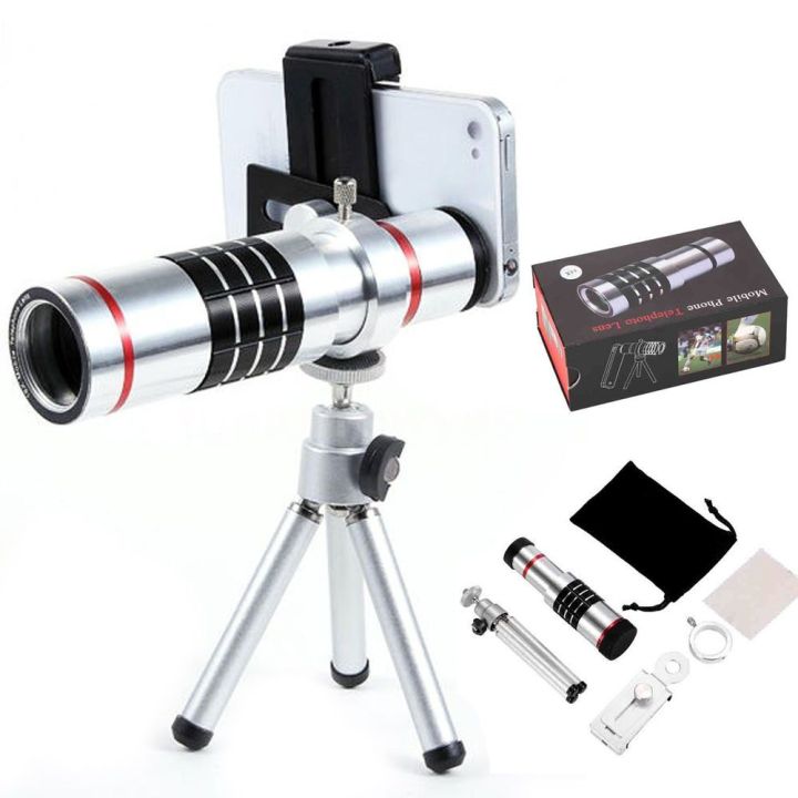New Mobile Phone Telephoto Lens Universal External Zoom Camera Lens 18 Times ^ Far Away from the Concert