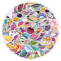10/100Pcs Cute Stickers Pack Kawaii Space Planet Aesthetic Stationery Supplies Office School Scrapbooking Supplies Korean Paper. 
