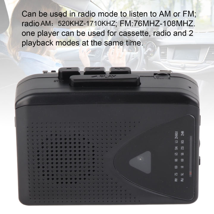Cassette%20Player%20Tape%20Player%20Portable%20Cassette%20Player%20Classic%20%20Multifunction%20Supports%20AM%20FM%20Radio%20Stereo%20Compact%20Tape%20Player%20-%20Image%202