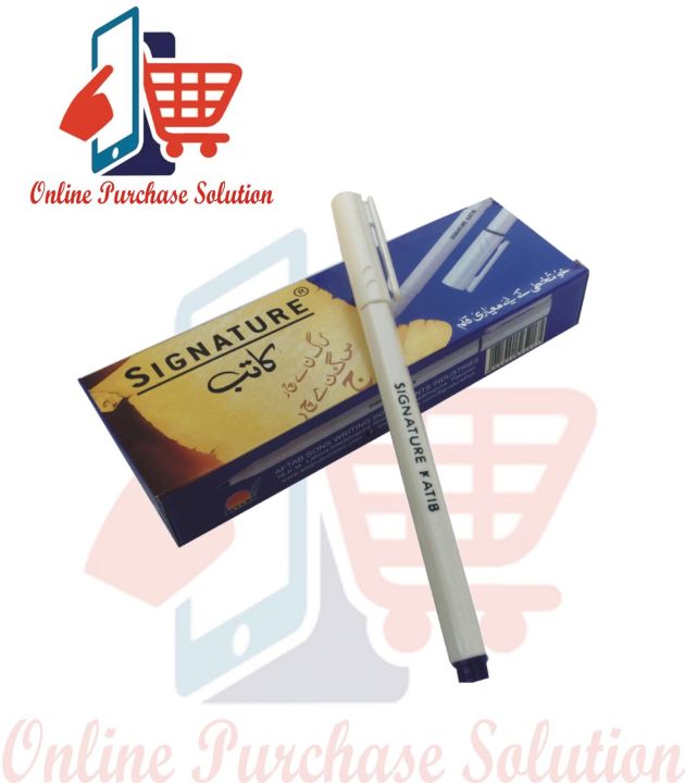 Signature Katib Cut Marker For Caligraphy 1 Box (10 pcs in each Box)