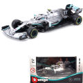 Bburago 1:43 F1 Mercedes-AMG Full Range W13 #44 #63 W14-44/63 W15-NO.44 NO.63  Alloy Toy Car Model Super Formula Die Cast Mode. 