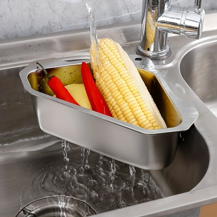 1pc%20stainless%20steel%20kitchen%20sink%20filter%20drain%20basket%20wash%20basin%20leftovers%20residue%20garbage%20drain%20rack%20wash%20basin%20-%20Image%202