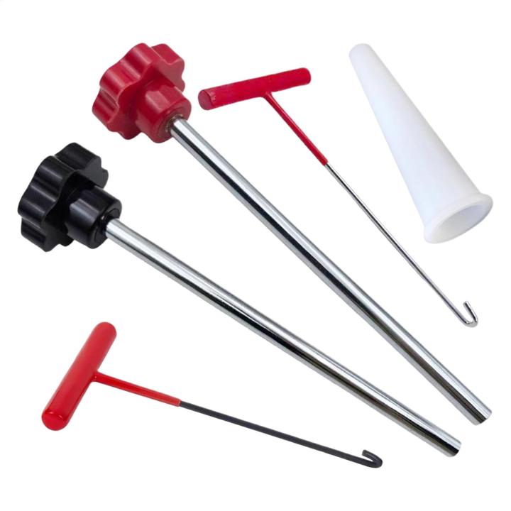 3pcs Car Valve Stem Tool Tire Valve Stem Puller Auto Tire Installation Tool T-Hook Car Puller Wheel Tire Remover Accessories