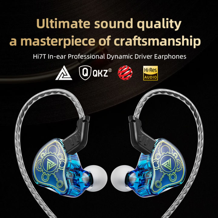 QKZ%20HI7T%20In%20Ear%20Headphones%20HIFI%20Monitoring%20Wired%20Control%20Subwoofer%20Wired%20Headphones%20for%20Mobile%20Running%20Live%20Streaming%20Headphones%20-%20Image%202