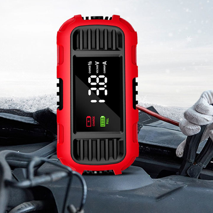 12V%202A%20Smart%20Battery%20Charging%20Tool%20Battery%20Trickle%20Charger%20Maintainer%20Fully%20Automatic%20Battery%20Charger%20for%20Car%20Truck%20Battery%20-%20Image%204