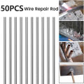 50 Pcs Aluminum Welding Rods Low Temperature Aluminum Wire 13 Inch Universal Aluminum Repair Rods Household Brazing Rods Weld. 