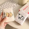 Cute Pacha Dog Cartoon Card Bags for Women Small Personality 11card Slots Card Bag Id Credit Card Holder..