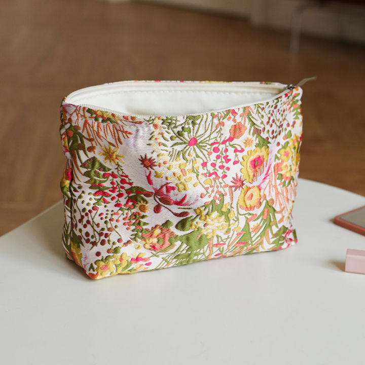 DJDF%20Women's%20Cosmetic%20Bag%20Green%20Seaweed%20Skincare%20Products%20Large%20Capacity%20Storage%20Bag%20Portable%20Travel%20Toiletry%20Bag%20Coin%20Purse%20-%20Image%203