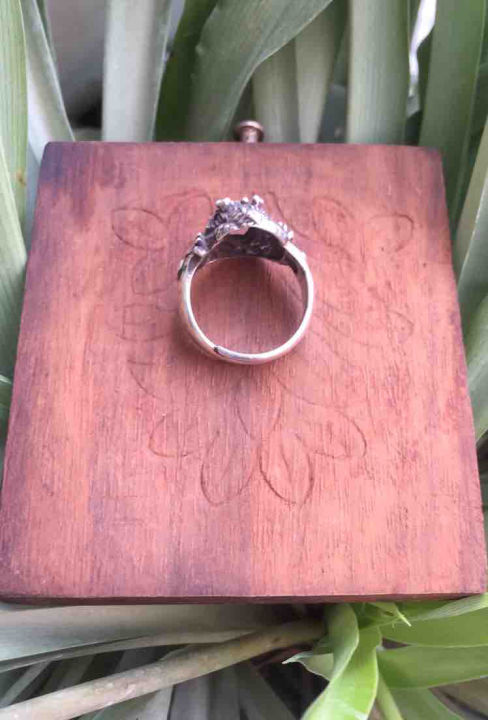 Pure%20Silver%20Lion%20Design%20Ring%20Unisex/%206.5%20Gram%20-%20Image%204