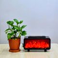 Fireplace Flame Humidifier Colorful Light Flame Essential Oil Diffuser.