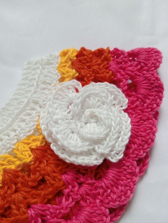 Handmade%20Fashionable%20cute%20Crochet%20Baby%20Neck%20Design%20dress%20for%20girls%201%20peices%20Multicolour%20Kushikatar%20jamar%20gola%20-%20Image%205
