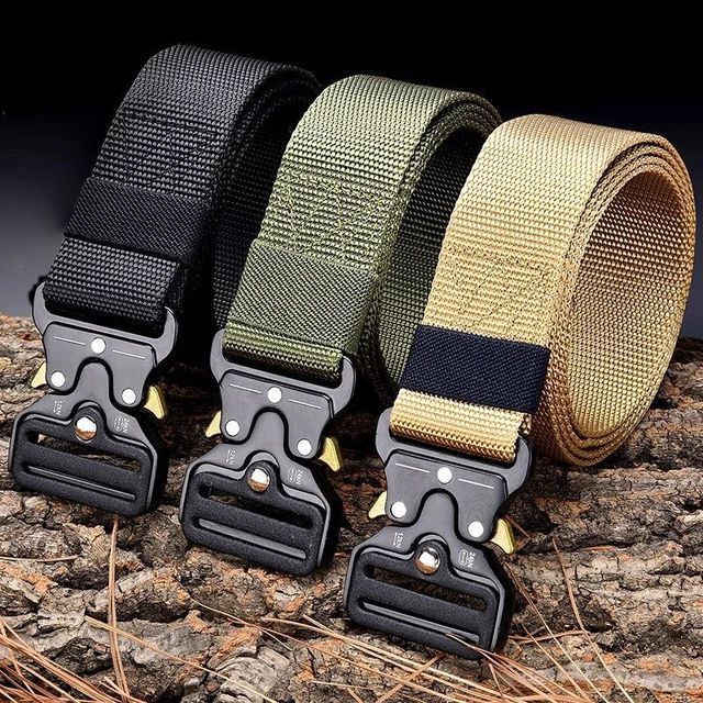 Tactical Metal Buckle Military Belt