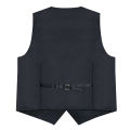 Suit Vest With Bow Tie Pocket Square Cufflinks Light Blue Black Red Paisley Luxury Wedding Prom Tuxedo Waistcoat for Men. 