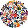 10/30/50pcs Pochita Chainsaw Man Stickers Cool Denji Makima Sticker Waterproof Skateboard Luggage Motorcycle Funny Anime Decals.