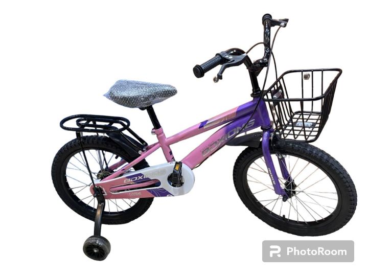 Kids 18 Inch Cycle With Lightning Training wheels High Quality Material Frame Made in China 7 to 10 Years Old