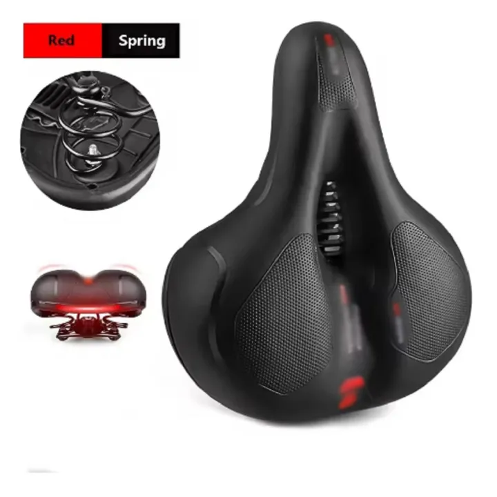 Reflective%20Shock%20Absorbing%20Hollow%20Bike%20Saddle%20MTB%20Bicycle%20Seat%20Breathable%20Rainproof%20Cycling%20Road%20Mountain%20Cycling%20Accessory%20-%20Image%204
