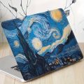 2 Pieces, Laptop Light Beige, Scratch Resistant, Self Adhesive Suitable for 12-15.6 Notebooks, Theme High Quality DIY Cut Design. 