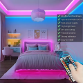RGB Led Strip Lights 5m 10m 20m 30m Led Room Light with APP Control Flexible Ribbon Luces Led Tape for Room Bedroom Decoration. 
