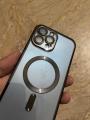 Luxury Plating For Magsafe Case for iPhone 15 14 13 12 11 Pro Max Wireless Charge Magnetic Soft Cover With Camera Lens Protector. 