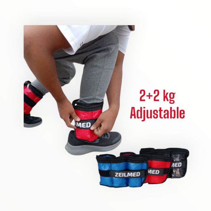 ANKLE WEIGHTS 2Kg x 2Kg = 4Kg Daraz.pk