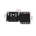 PC USB Handbrake Plate Drift Adapter Board Desk Mount Bracket Plate For SIM Racing Game  G25/27/29 T300 T500. 