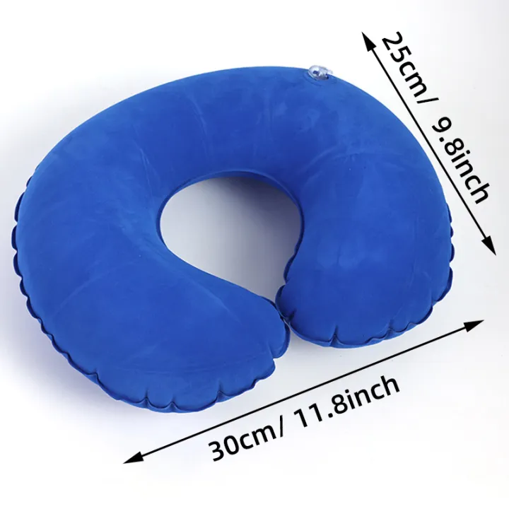 1pc%20Inflatable%20C-shaped%20Pillow%20Travel%20Neck%20Pillow%20Portable%20Round%20Pillow%20Cushion%20-%20Image%202