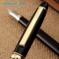 STONEGO 5 SIZE lassical Metal Black Fountain Pen Converter Calligraphy Pens for Writing Drawing Journal Business Gift Pens. 