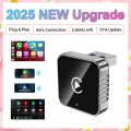 2025New Wired to Wireless Carplay Android Auto 2in1 Mini Adapter Dongle Auto Connect Plug&Play Bluetooth WiFi Universal Mini Box.
