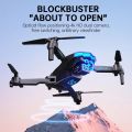 Stylish and premium looking heavy duty Flying toy drone with colourful lighting and many facture for new users.