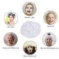 5-100Pcs Disposable Shower Cap, Elastic Thickened Plastic 42cm Waterproof Design, For Home Salon Spa Shower Bath Use. 