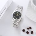 Senkq luminous stainless steel waterproof quartz metal watch for women and men couple watch waterproof 100% original 2203. 