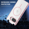 MagSafe Magnetic Colorful Transparent Clear Phone Case for Google Pixel 9a, Wireless Charging Anti Scratch Phone Case. 