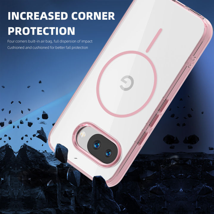 MagSafe%20Magnetic%20Colorful%20Transparent%20Clear%20Phone%20Case%20for%20Google%20Pixel%209a,%20Wireless%20Charging%20Anti%20Scratch%20Phone%20Case%20-%20Image%207