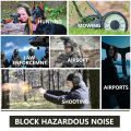 ZOHAN Earmuffs Active Headphones for Shooting Electronic Hearing Protection Ear Protect Noise Reduction Active Hunting Headphone.