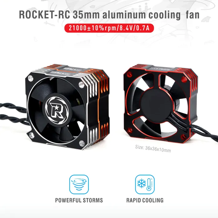 Rocket%2035mm%20Metal%20Motor%20Cooling%20Fan%208.5V/21000RPM%20Heat%20Dissipation%20Cooling%20Fan%20for%201/10%201/12%201/8%20RC%20Car%20Sensored%20Brushless%20Motor%20-%20Image%203