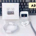 AIRPODS A9 PRO | TWS | SCREEN DISPLAY. 