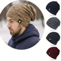 1PC New Unisex Slouchy Winter Hats Add Fur Lined Men And Women Warm Beanie Cap Casual Five-pointed Star Decor Winter Knitted Hat. 
