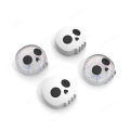 Skull Thumb Grip Caps for Steam Deck Games Console Silicone Thumbstick Joystick Cover Gaming Accessories for PS5 Xbox Controller.