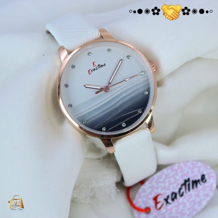 EXACTIME. LADIES FANCY STREP COLLECTION