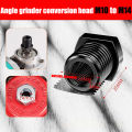 Angle Grinder Attachment Adapter,M10 to M14/M16,Black Quick Change Polisher Interface Connector Practical Thread Converter.