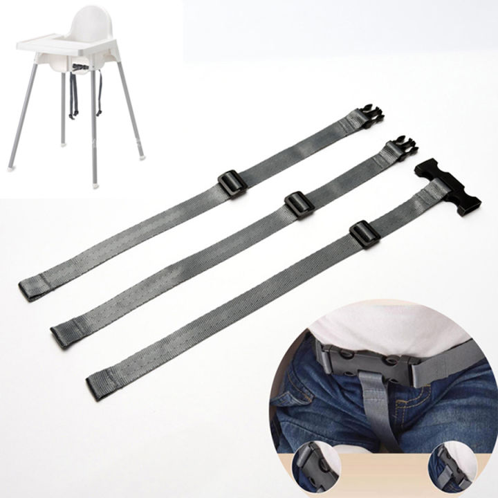 3 Point Safety Harness for High Chair Baby Safety Belt Kids Seat Adjustable Harness Strap