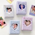 1PC Mini 3 inch game card star card organizer book loose-leaf photo card holder photo organizer book. 