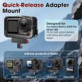 Magnetic Adapter For Osmo Action 5 Pro OSMO 360 / NANO Quick-release Plate for Action 6 4 3 Camera Expansion Accessories.
