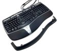 Microsoft 4000 V1.0 KU-0462 1048 lifter Natural Ergonomic Keyboard USB Stand A. 