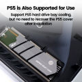 JEYI SSD Cooling M.2 Heatsink NVME Heat sink NGFF M.2 2280 Aluminum Cooler Thermal Conductivity Silicon Wafer Cooling. 