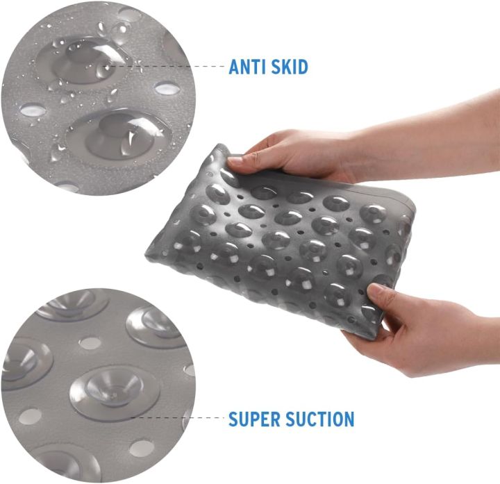 1pc%20Bathtub%20Mat%20with%20Suction%20Cups%20and%20Drain%20Holes,%2027.6x15In%20Non-Slip%20Shower%20Mat%20Bathroom%20Mat%20Machine%20Washable,%20Clear%20Gray/Blue%20-%20Image%203