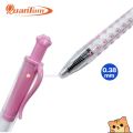 Quantum Cathy cute cat foot gel pen 4 colors blue gel pen 0.38mm.. 