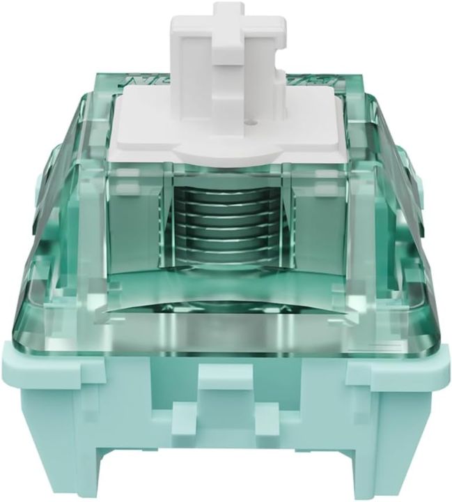 GATERON Magnetic Jade Pro Keyboard Switches, Linear Factory Pre-lubed Freely Setting Pre-Travel 20mm Longer Spring Key Switches